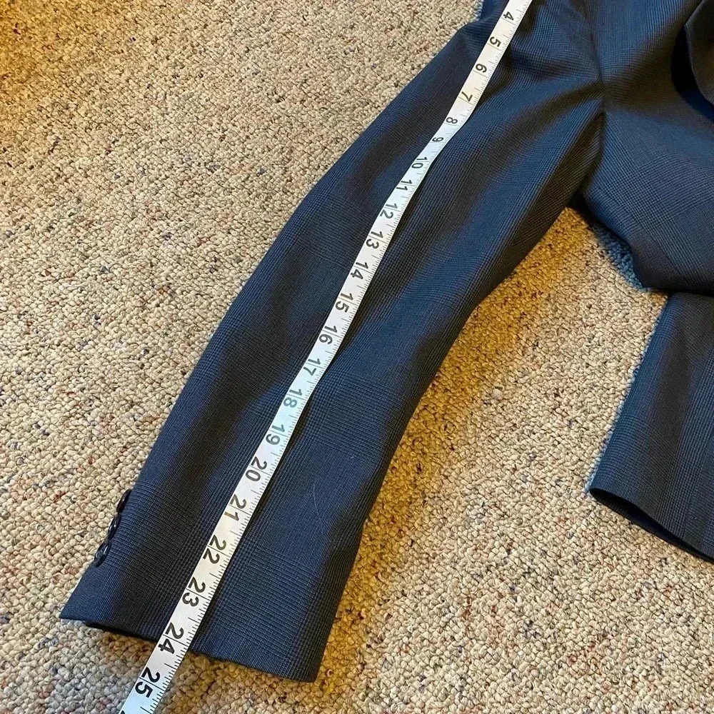 Colours By Alexander Julian Virgin Wool Men Matching Suit Blazer Pants Size 44R